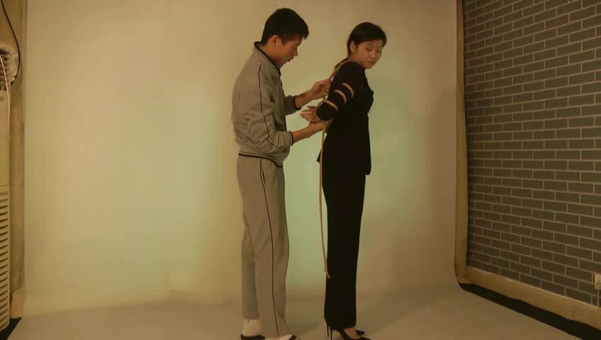 【艺束人生】 琳儿捆绑 花样玩法 老虎凳 吊缚