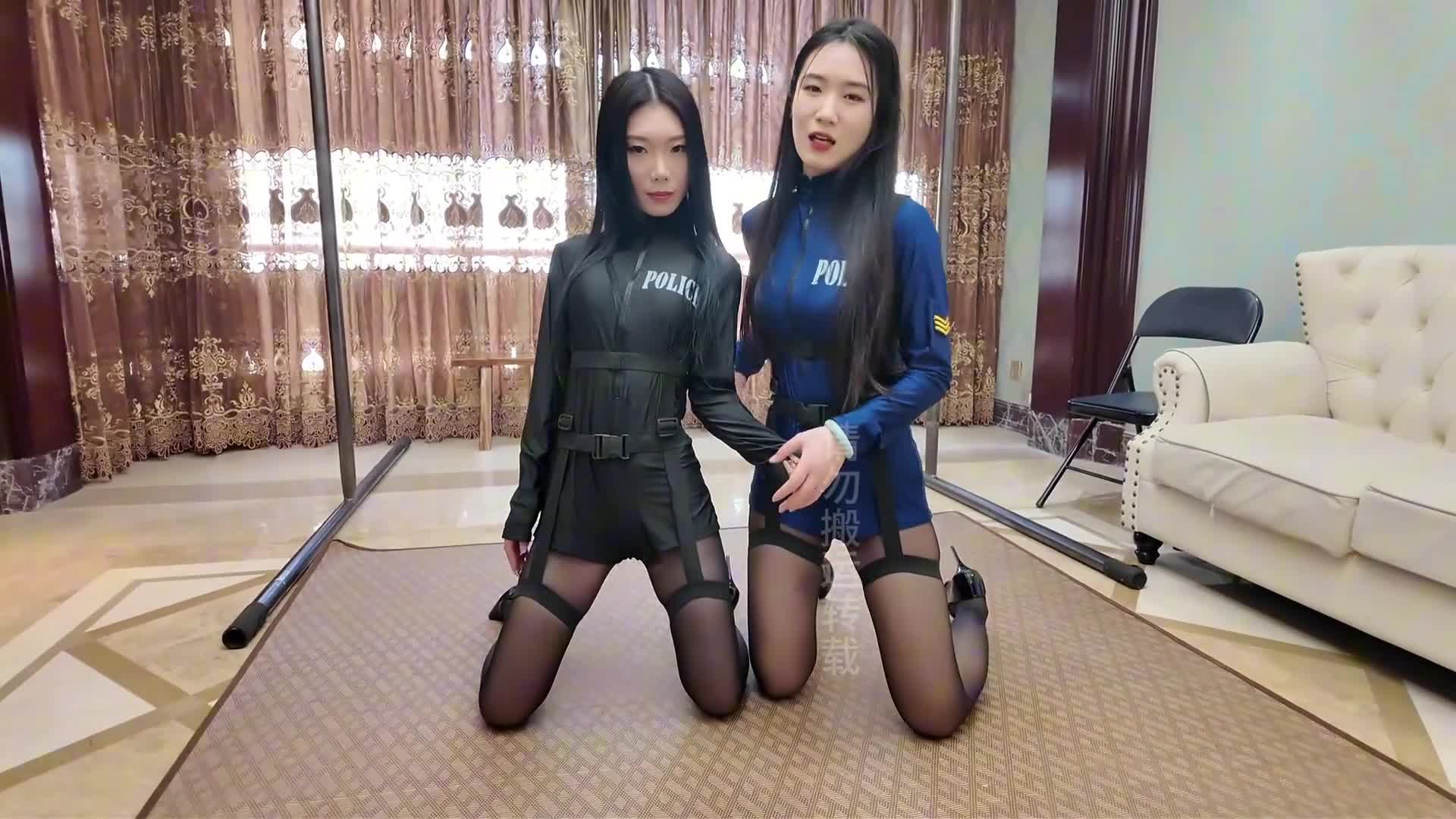 【枫叶原创】 缚神的诱惑&middot;梅开二度！蓝黑探员M腿狗狗