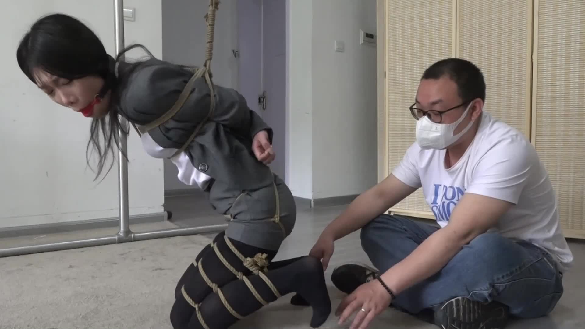 【逍遥原创】 在恶魔辅导员的逼迫下逐渐屈服~模特韩玉