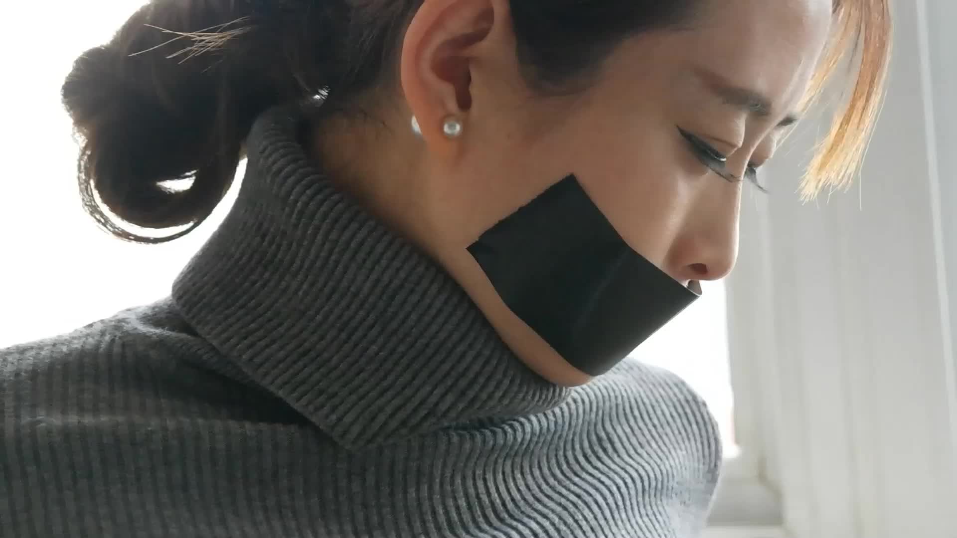 【黑幕原创】 新模特女神演绎《高傲的一闪而现》