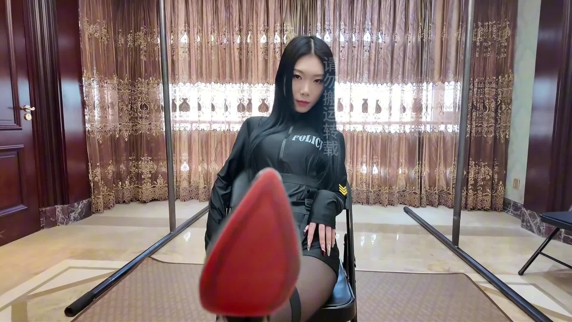 【枫叶原创】 缚神的诱惑&middot;梅开二度！蓝黑探员M腿狗狗