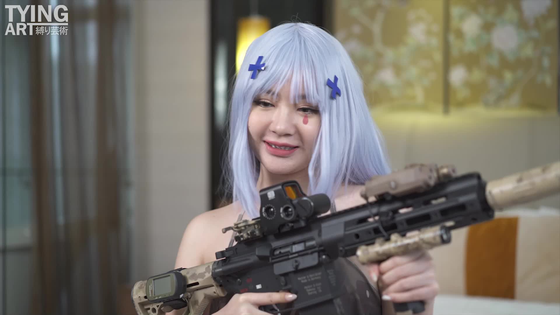 【TYINGART】 少女前线 紧缚篇（第五集）迷彩比基尼