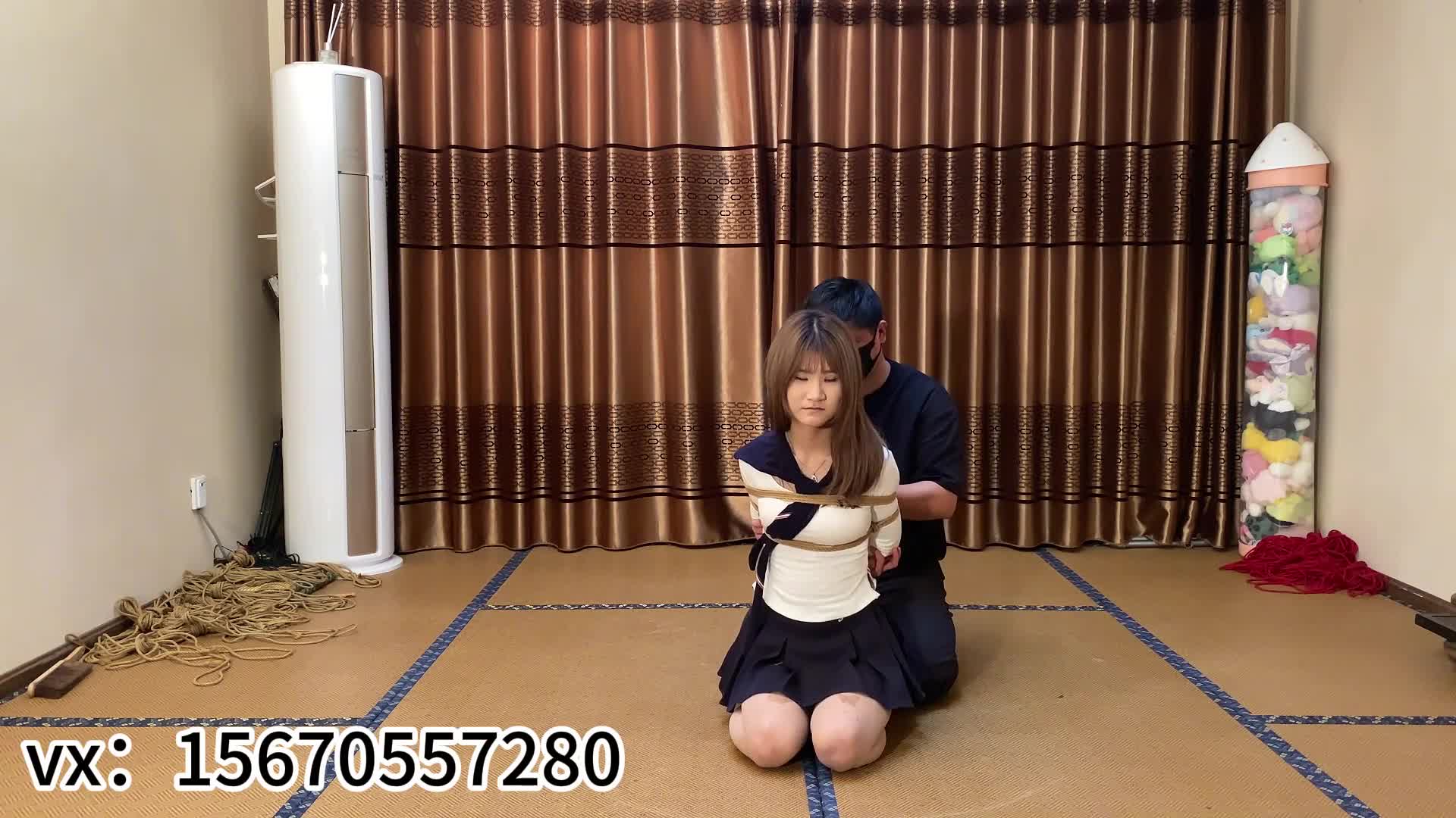 【山鬼原创】 超小幼师闫软软超极限的驷马倒吊