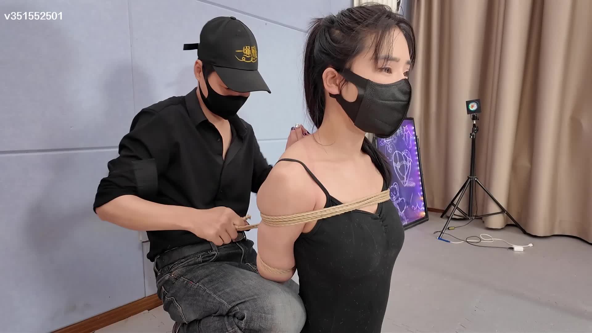 【一绳所爱】 杨若琳、晓晓、杨蕊极限紧缚放置