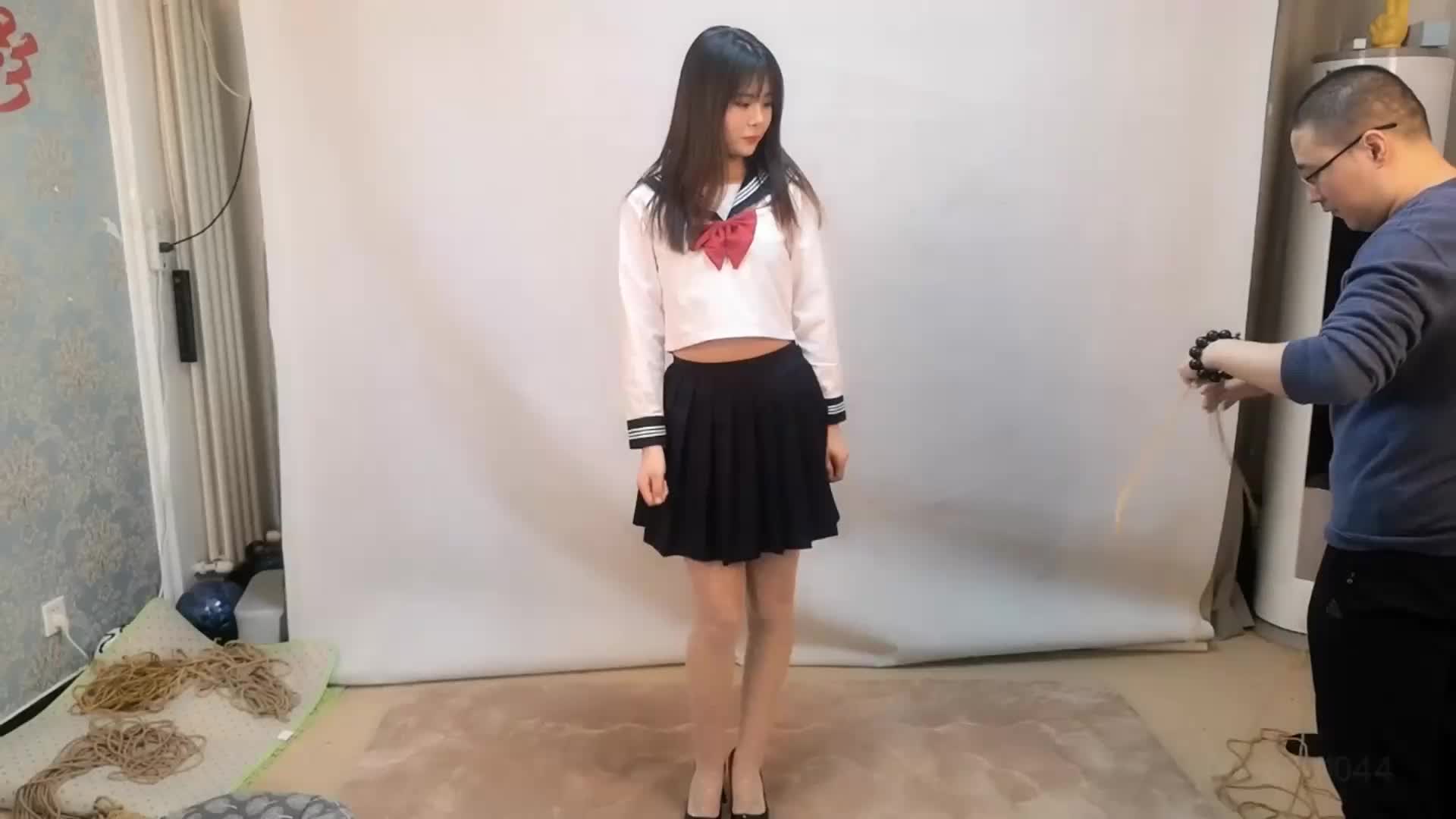 【随心原创】 新模 佳倩 可爱温柔妹 JK服 五花 驷马