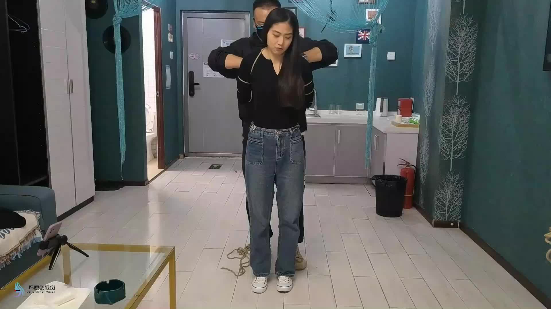 【JS原创】 流星客变种五花大绑全身紧缚股生