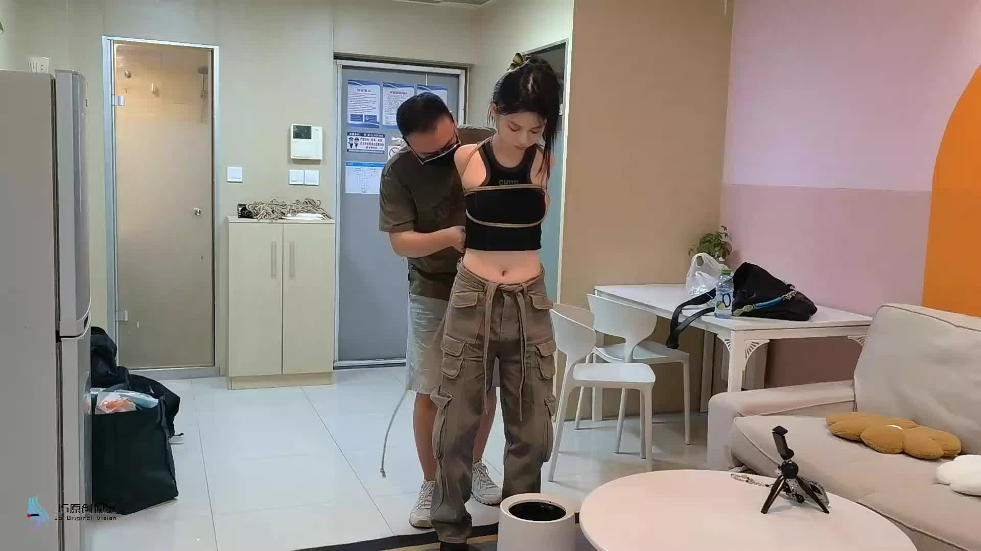 【JS原创】 新模夏瑾试镜-欧式直臂捆绑