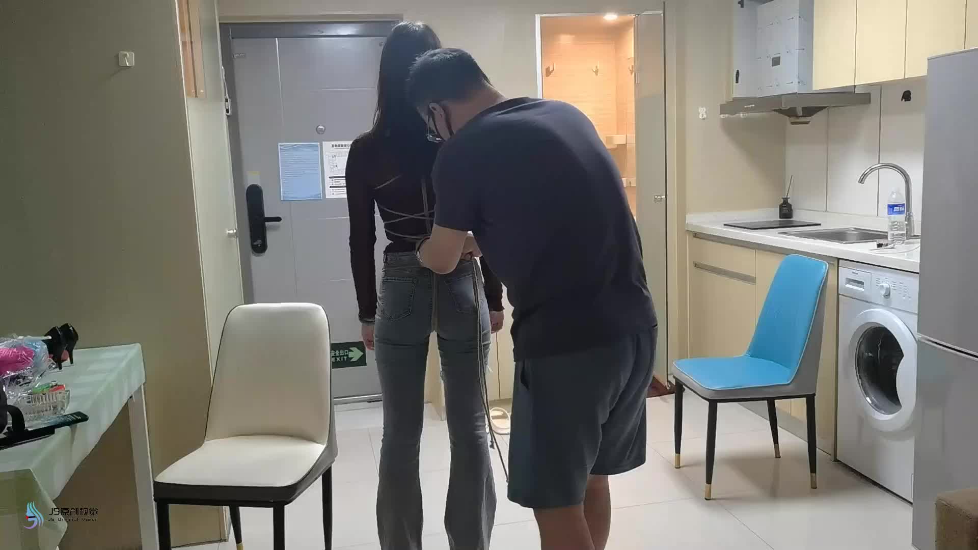 【JS原创】 哈妮试镜龟甲束缚绳索脚套