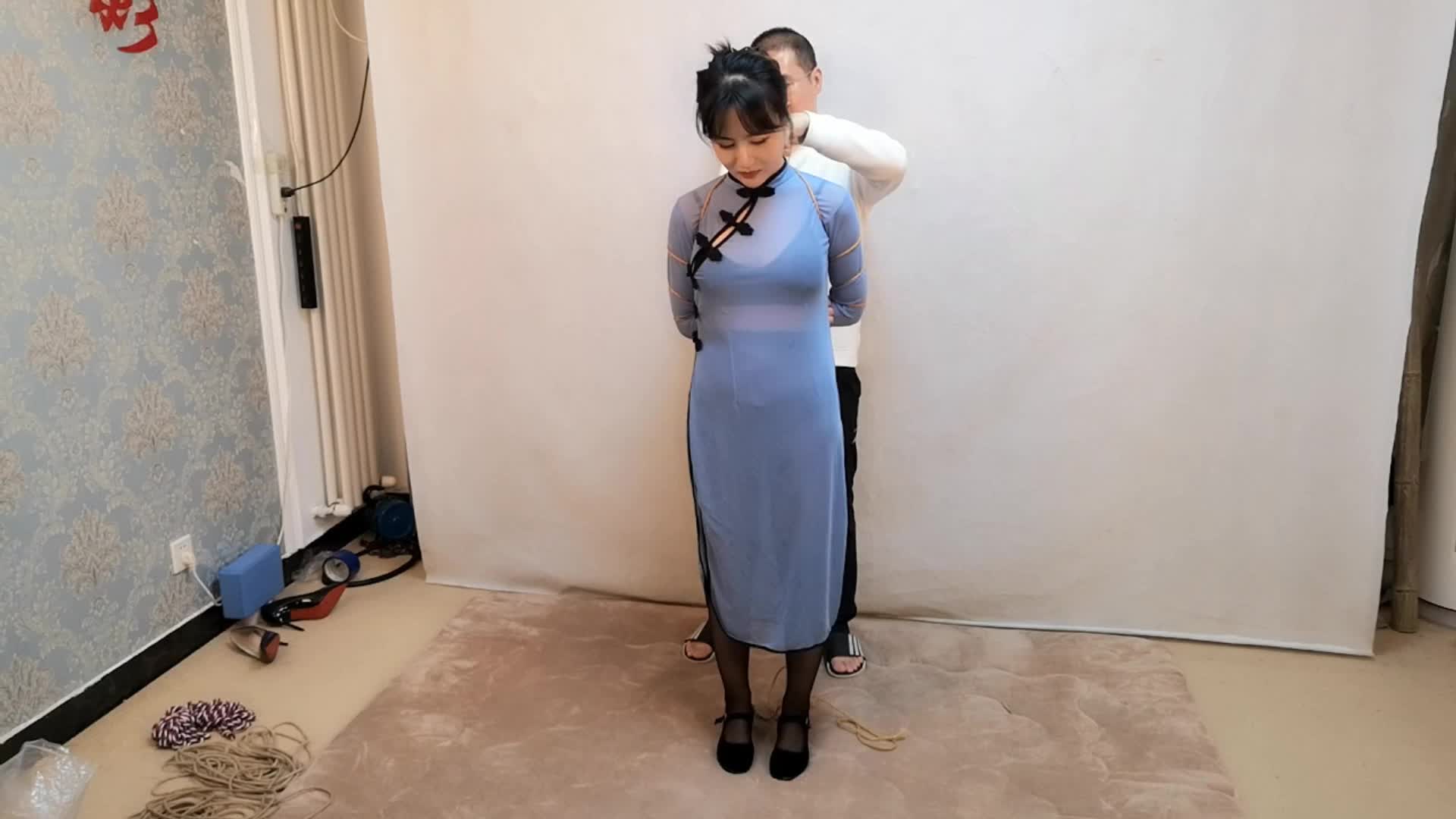 【随心原创】 紫依 黑布鞋 重僚女囚