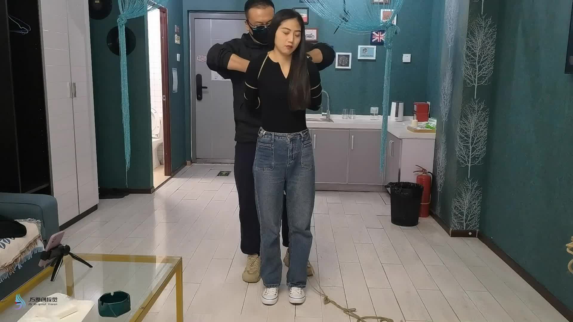 【JS原创】 流星客变种五花大绑全身紧缚股生