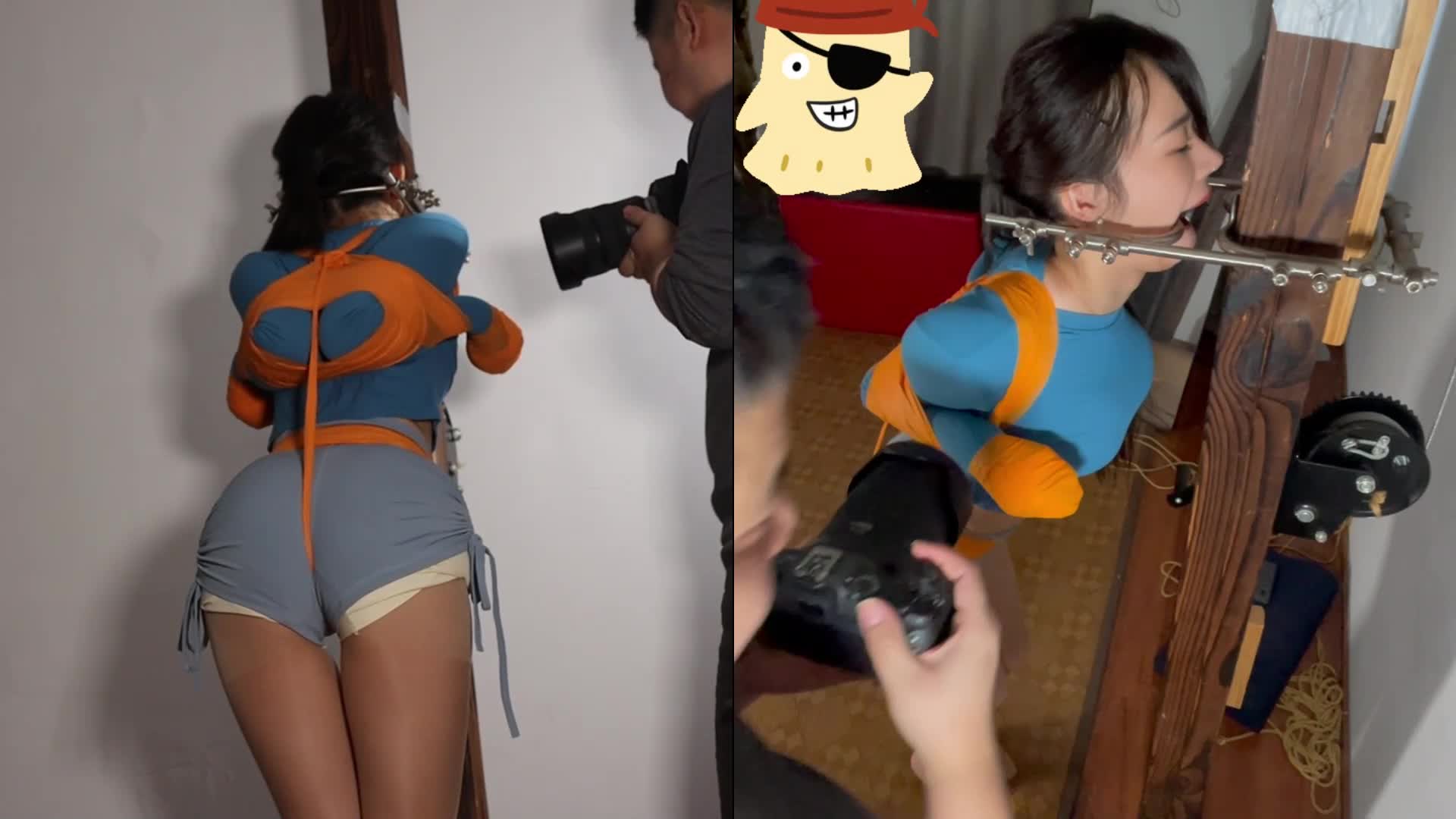 【路由原创】 调教可可 可可在被主人打屁股时居然乱动躲闪