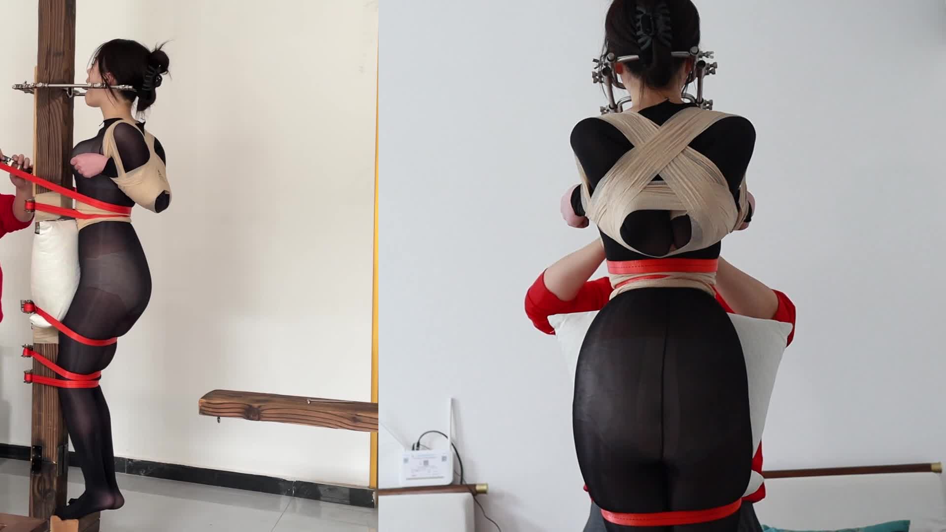 【路由原创】 把美女安装在柱子上