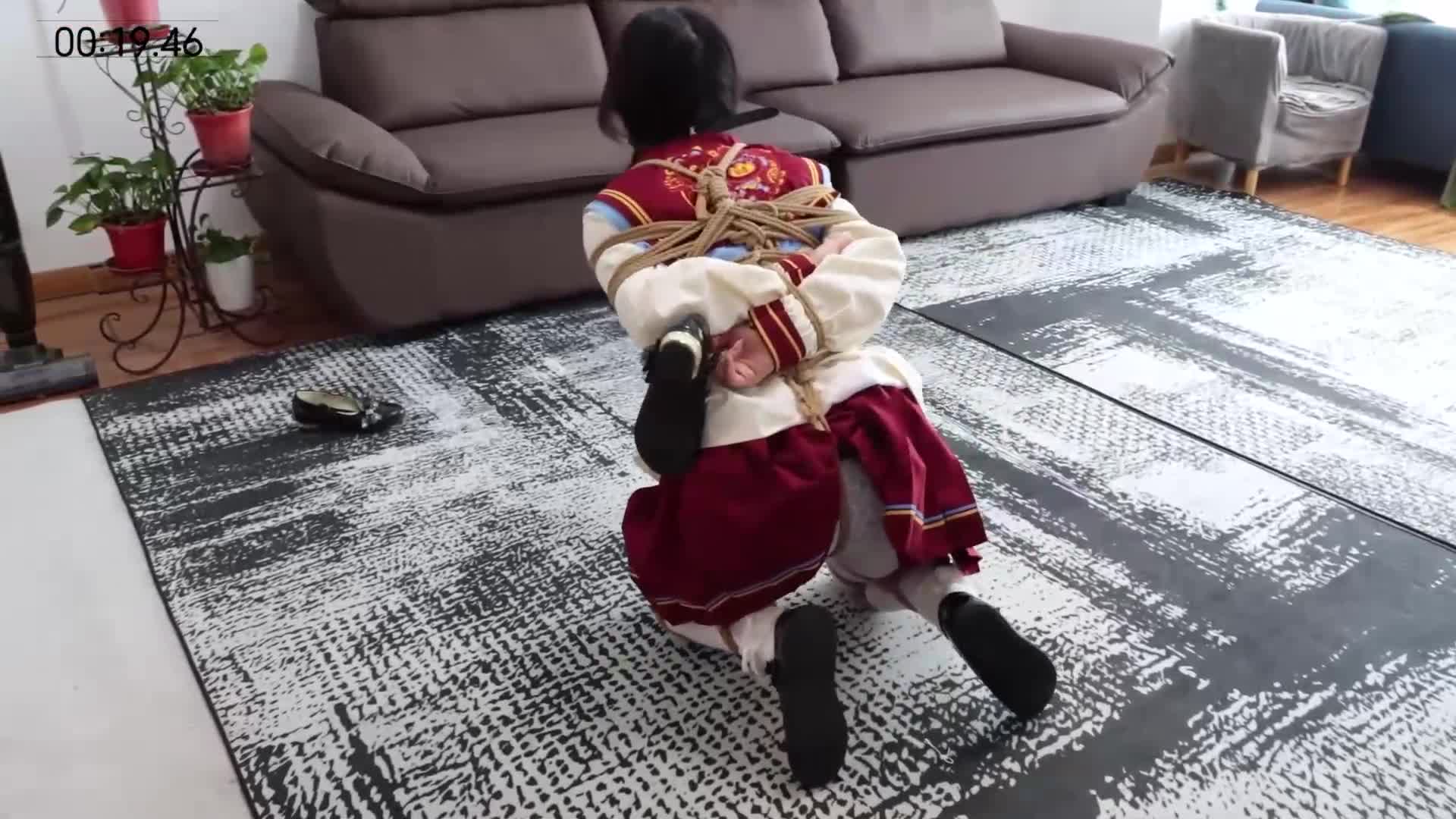 【得意客】 模特自选绑法 完成挑战