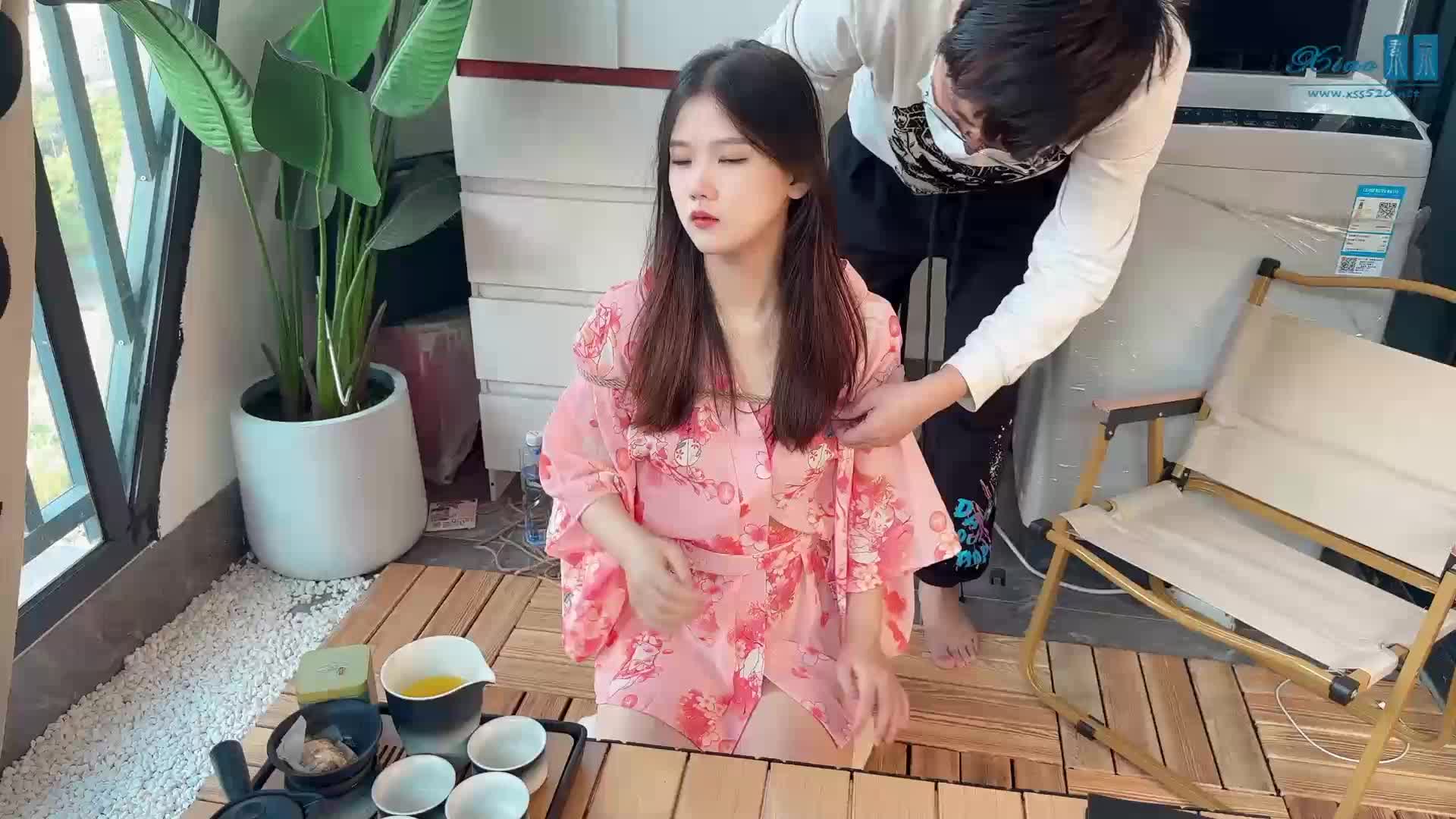 【xiao素素】 佳佳和服唯美绳艺