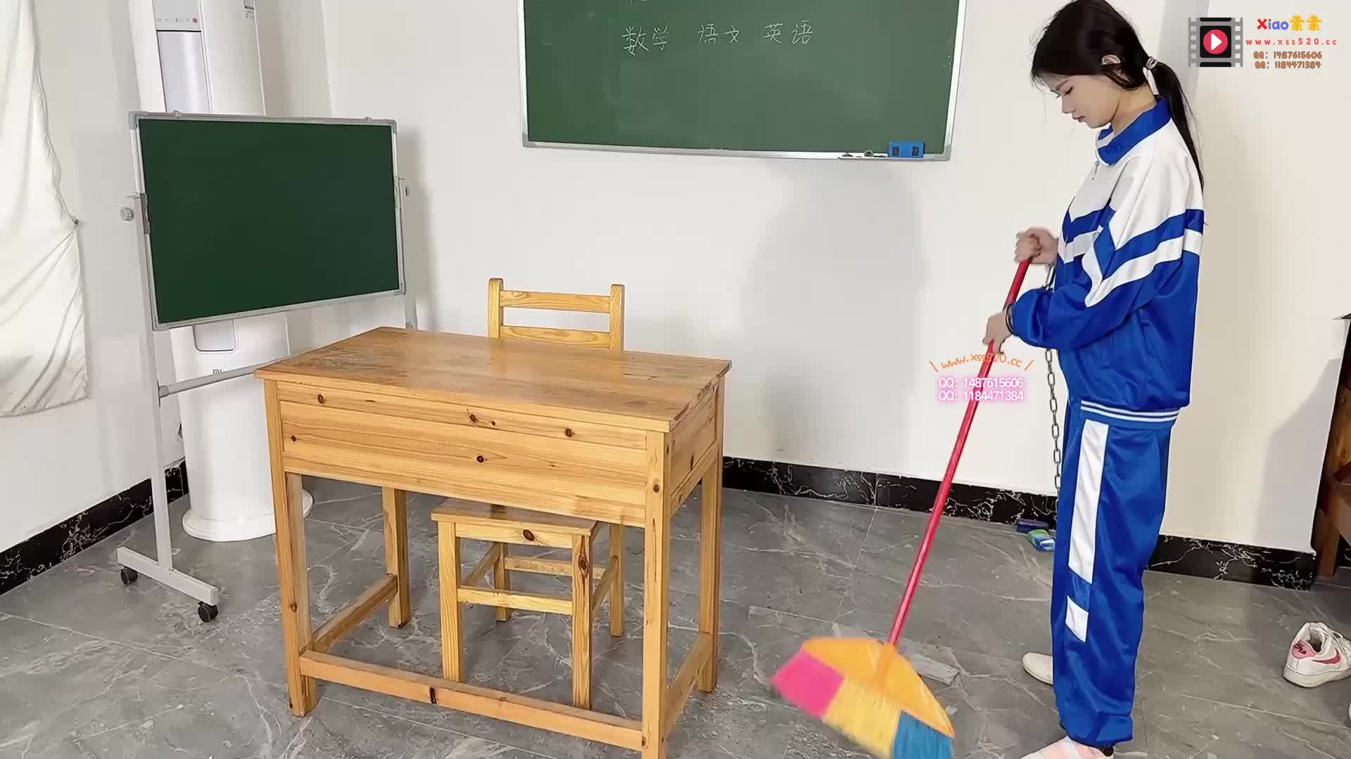 【xiao素素】 戴镣侤的值日生 佳佳