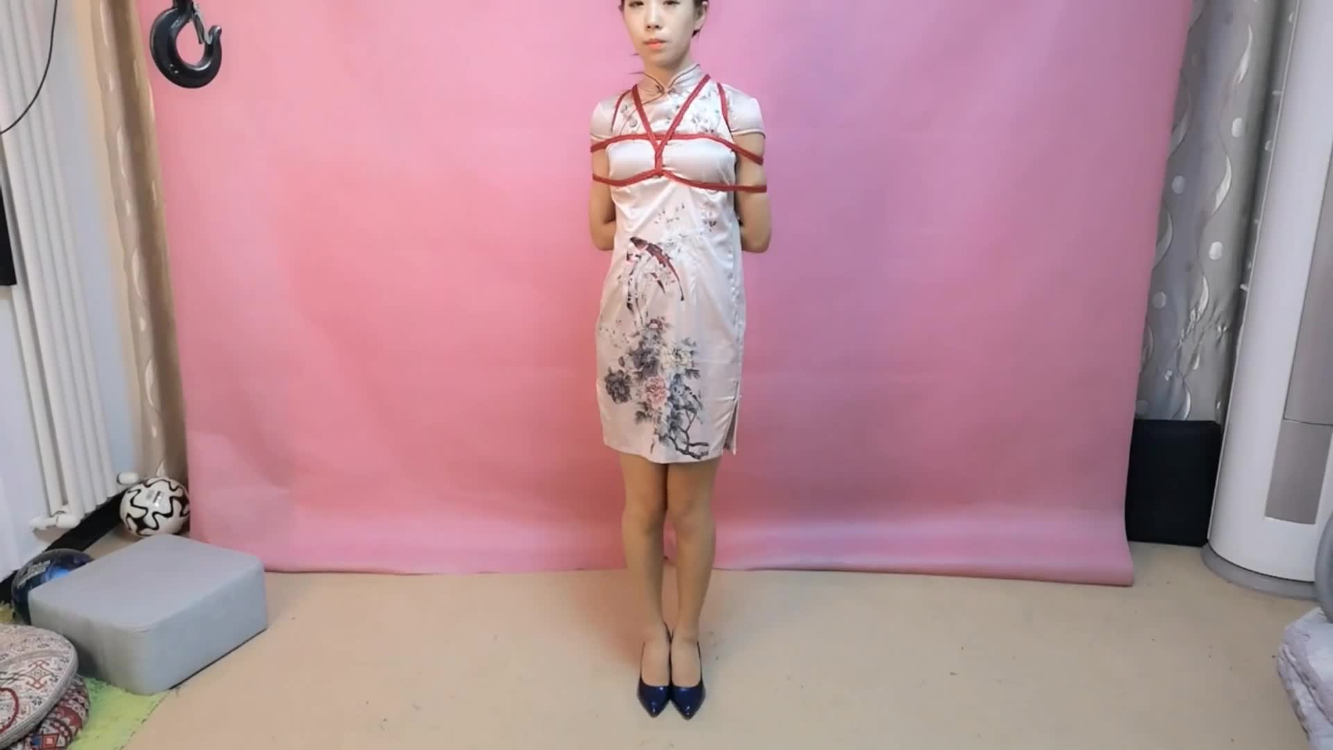 【束缘阁】 诺米 红绳日式 旗袍