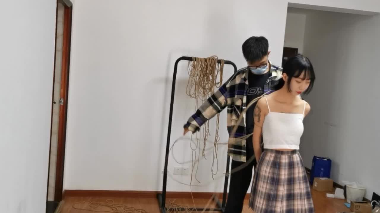 【奥特曼】 宝妹直臂紧缚驷马放置