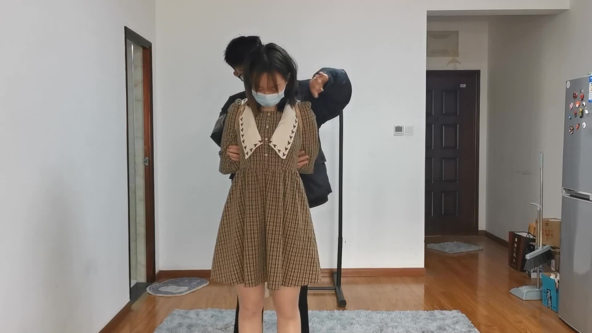 【奥特曼】 挑战把疯狂反抗的诗诗老师绑成驷马