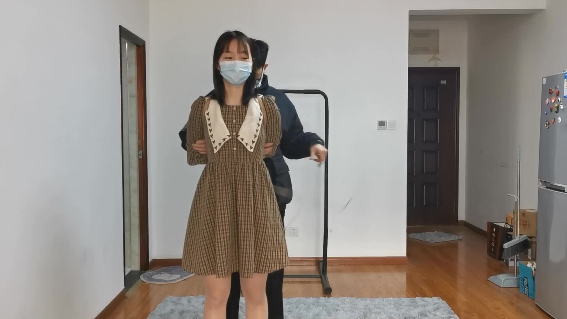 【奥特曼】 挑战把疯狂反抗的诗诗老师绑成驷马