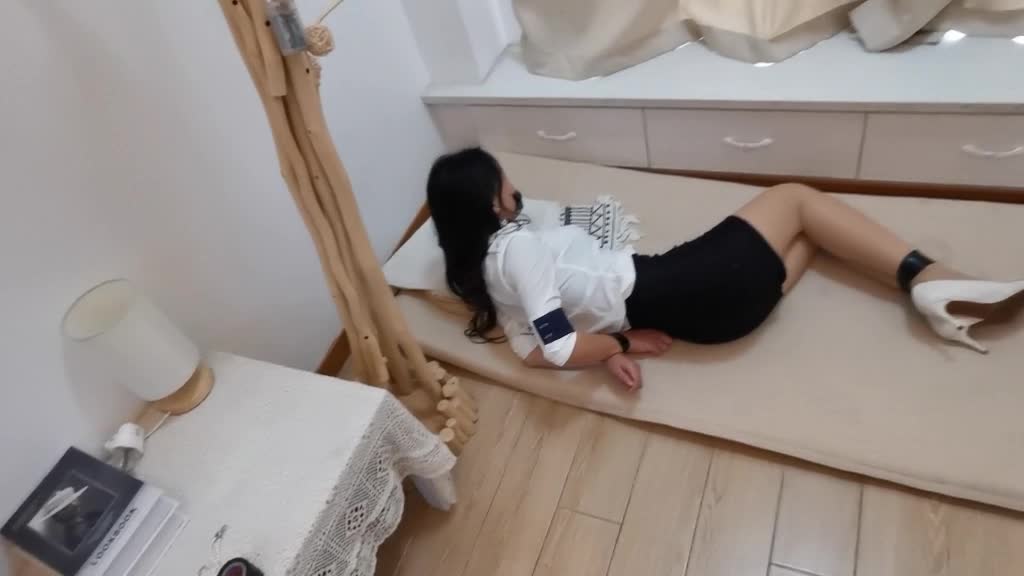 【奥特曼】 定拍肉丝OL黑胶带捆绑