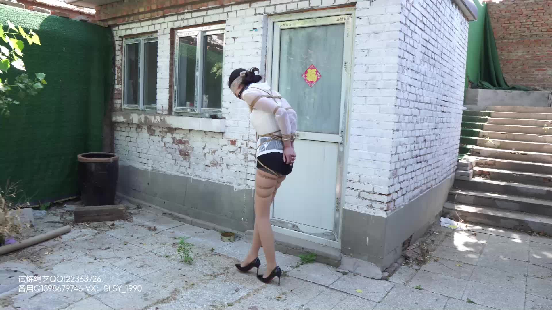 【试炼原创】 长腿少女鸡翅缚户外