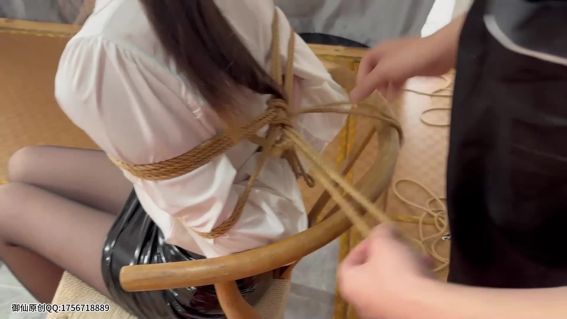 【御仙原创】 体验捆绑被玩弄