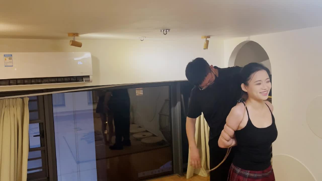 【奥特曼】 极限紧缚 五花踮脚吊缚口环堵嘴